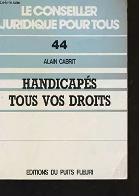 Couverture du produit · Handicapés, tous vos droits
