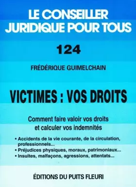 Couverture du produit · Victimes : Vos droits
