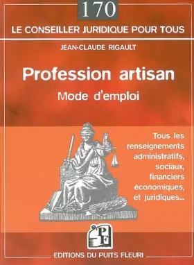 Couverture du produit · Profession artisan : Mode d'emploi