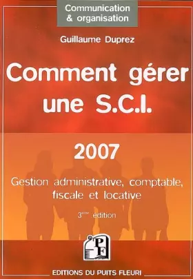 Couverture du produit · Comment gérer une SCI