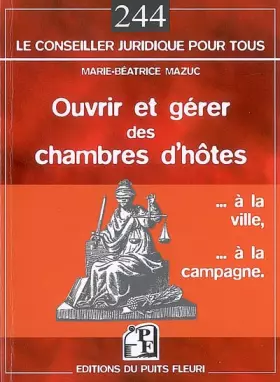 Couverture du produit · Ouvrir et gérer des chambres d'hôtes