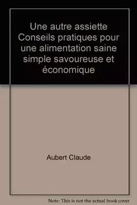 Couverture du produit · Une autre assiette