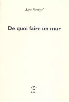 Couverture du produit · De quoi faire un mur