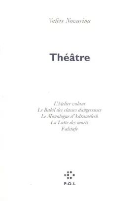 Couverture du produit · Théâtre