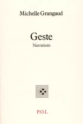 Couverture du produit · Geste: Narrations