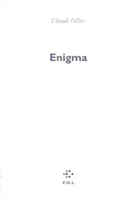 Couverture du produit · Enigma