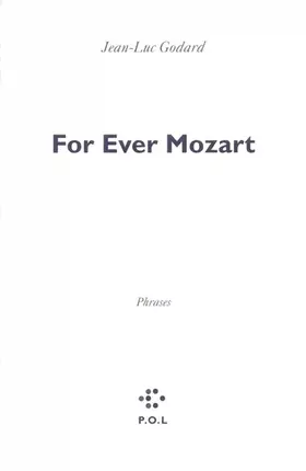 Couverture du produit · For ever Mozart : phrases