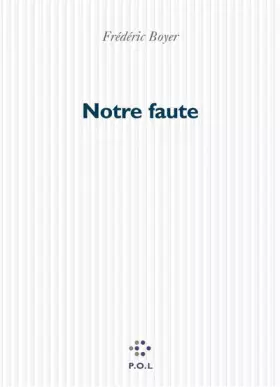 Couverture du produit · Notre faute