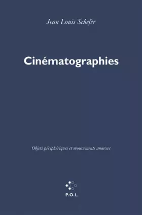 Couverture du produit · Cinématographies