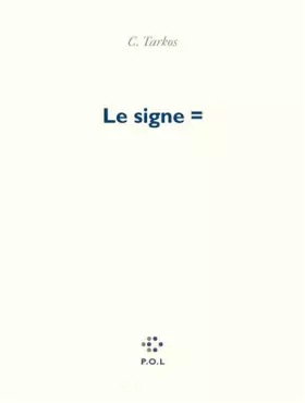 Couverture du produit · Le Signe =