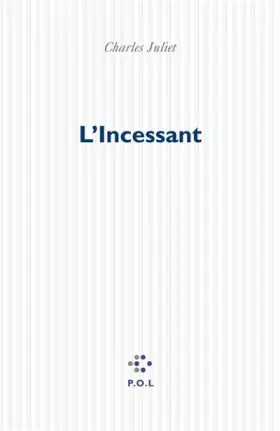 Couverture du produit · L'Incessant