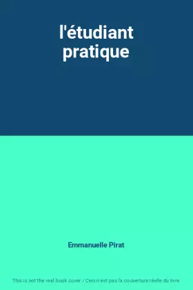 Couverture du produit · l'étudiant pratique