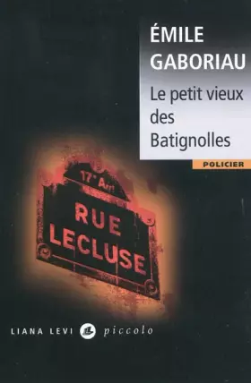 Couverture du produit · Le petit vieux des Batignolles