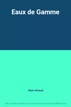 Couverture du produit · Eaux de Gamme
