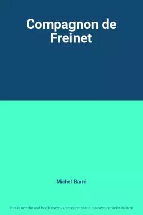 Couverture du produit · Compagnon de Freinet