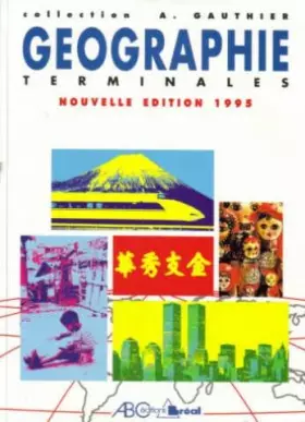 Couverture du produit · Géographie, terminales