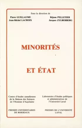 Couverture du produit · Minorités et État