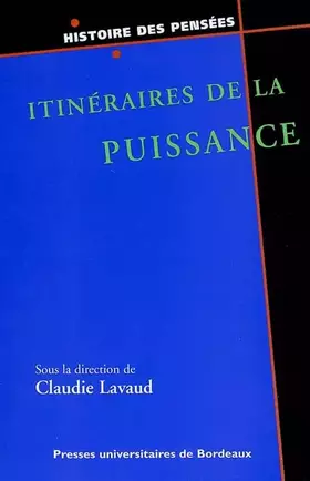Couverture du produit · Itinéraires de la puissance