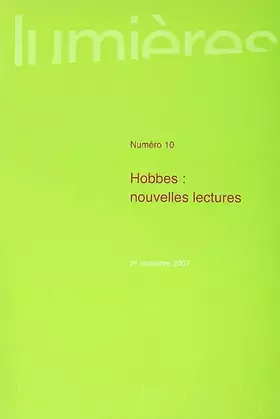 Couverture du produit · LUMIERES 10