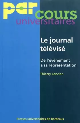 Couverture du produit · Journal televise