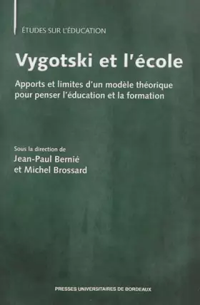 Couverture du produit · Vygotski et l'école