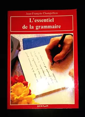Couverture du produit · L'essentiel de la grammaire