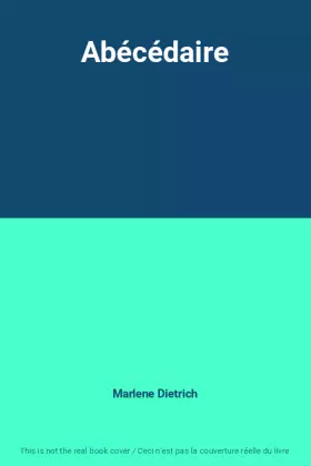 Couverture du produit · Abécédaire