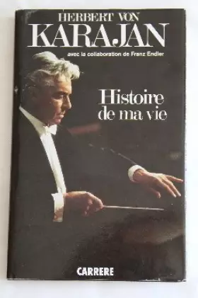 Couverture du produit · Histoire de ma vie