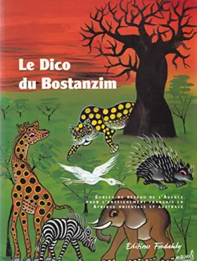 Couverture du produit · Le dico du bostanzim