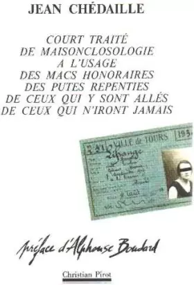 Couverture du produit · Court traité de maisonclosologie