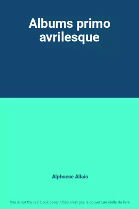 Couverture du produit · Albums primo avrilesque