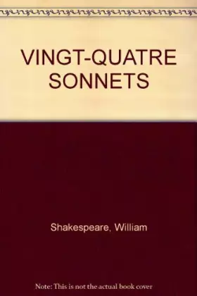 Couverture du produit · Vingt-quatre sonnets