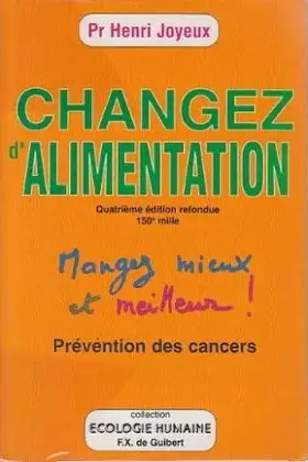 Couverture du produit · Changer d'alimentation (nouvelle édition)