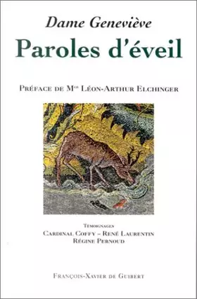 Couverture du produit · PAROLES D'EVEIL