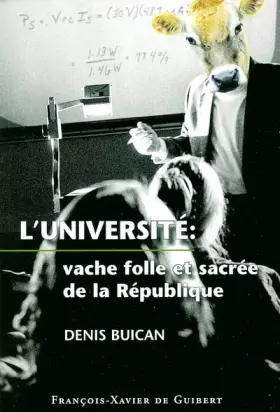 Couverture du produit · Université, vache folle de la république