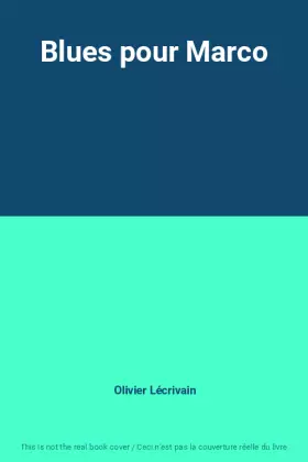 Couverture du produit · Blues pour Marco