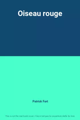 Couverture du produit · Oiseau rouge