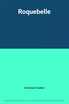 Couverture du produit · Roquebelle