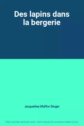 Couverture du produit · Des lapins dans la bergerie