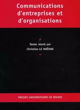 Couverture du produit · Communications d'entreprises et d'organisations