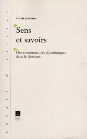 Couverture du produit · SENS ET SAVOIRS