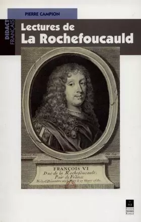Couverture du produit · Lectures de La Rochefoucauld