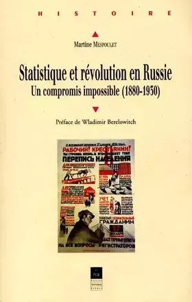 Couverture du produit · Statistique et revolution en russie