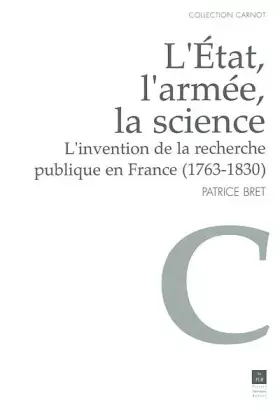 Couverture du produit · ETAT L ARMEE LA SCIENCE
