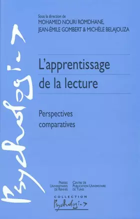 Couverture du produit · APPRENTISSAGE DE LA LECTURE