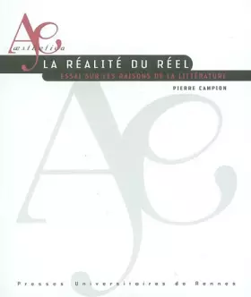 Couverture du produit · REALITE DU REEL