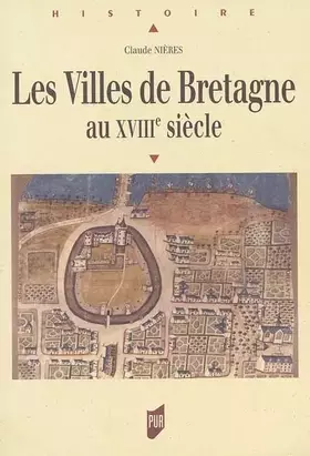 Couverture du produit · VILLES DE BRETAGNE AU XVIIIE SIECLE