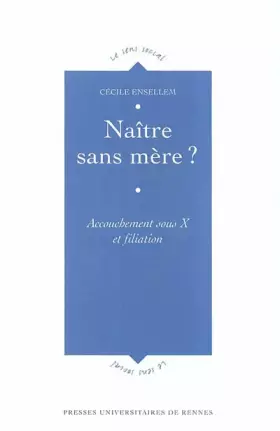 Couverture du produit · NAITRE SANS MERE