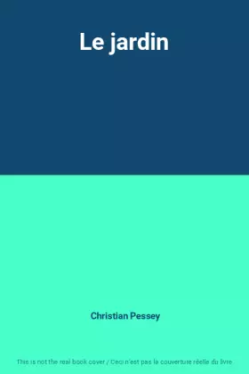 Couverture du produit · Le jardin