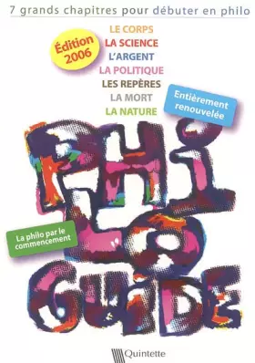 Couverture du produit · Philoguide : Pour débuter en philo